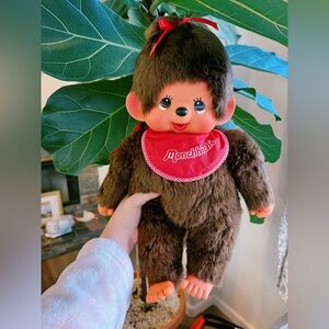 Monchhichi large girl doll